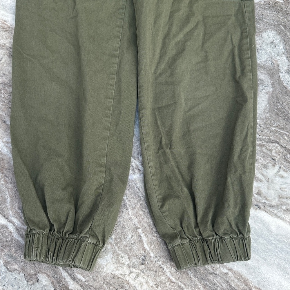 Urban Outfitters BDG Green Utility Cargo Jogger High-Rise Pants Elastic Waist S - Picture 6 of 7